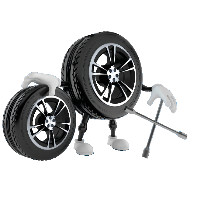 Equilibrage pour un pneu tourisme &amp; camionnette