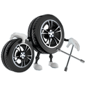 Equilibrage pour un pneu tourisme &amp; camionnette